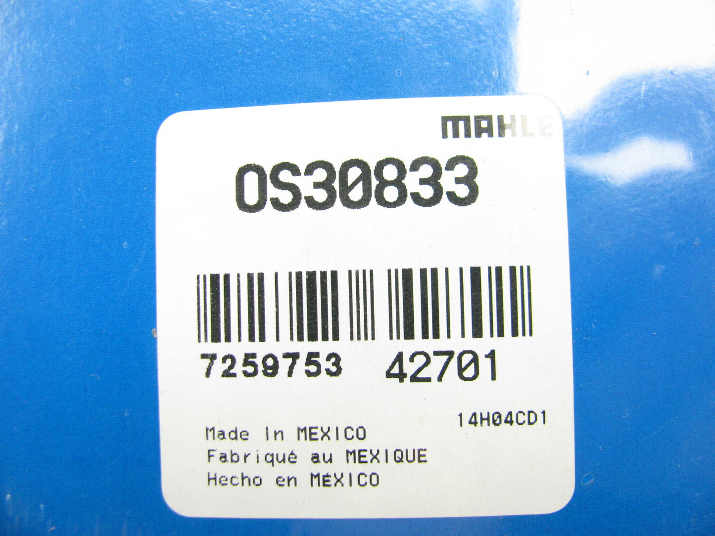 Victor OS30833 Oil Pan Gasket International IHC Tractor 248 C264 U264 UC264 C281