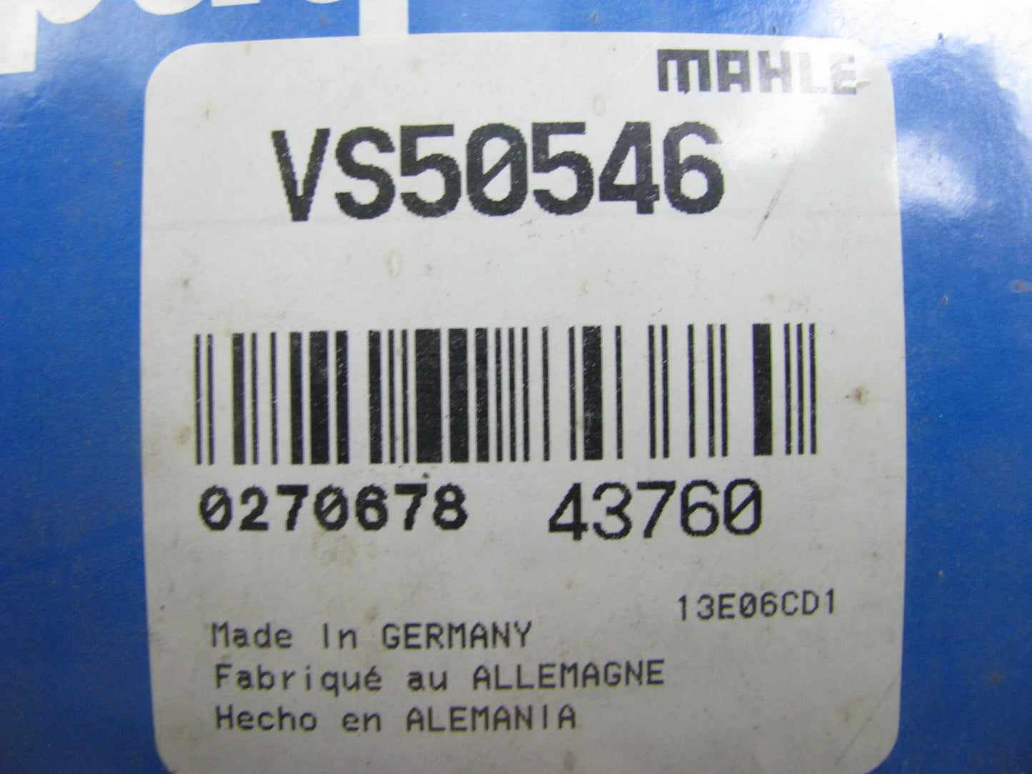 Victor Reinz VS50546 Valve Cover Gasket Upper - 1996-2005 BMW 4.4L 4.6L 4.8L M62