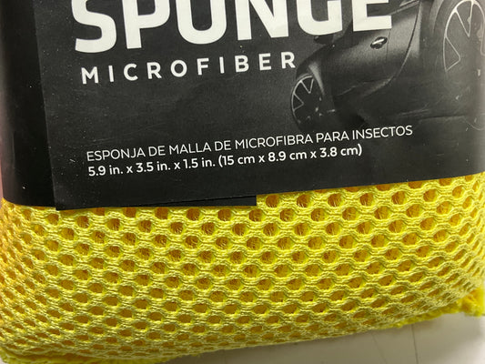 Viking 845100 6''x3.5'' Microfiber Mesh Bug Cleaning Wash Sponge For Bugs And Tar