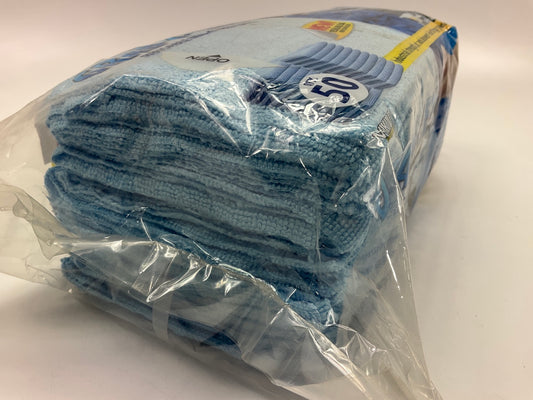 Viking 916000 Car Care Grab-N-Clean BLUE Microfiber Cloth Towels, 12'' X 12''