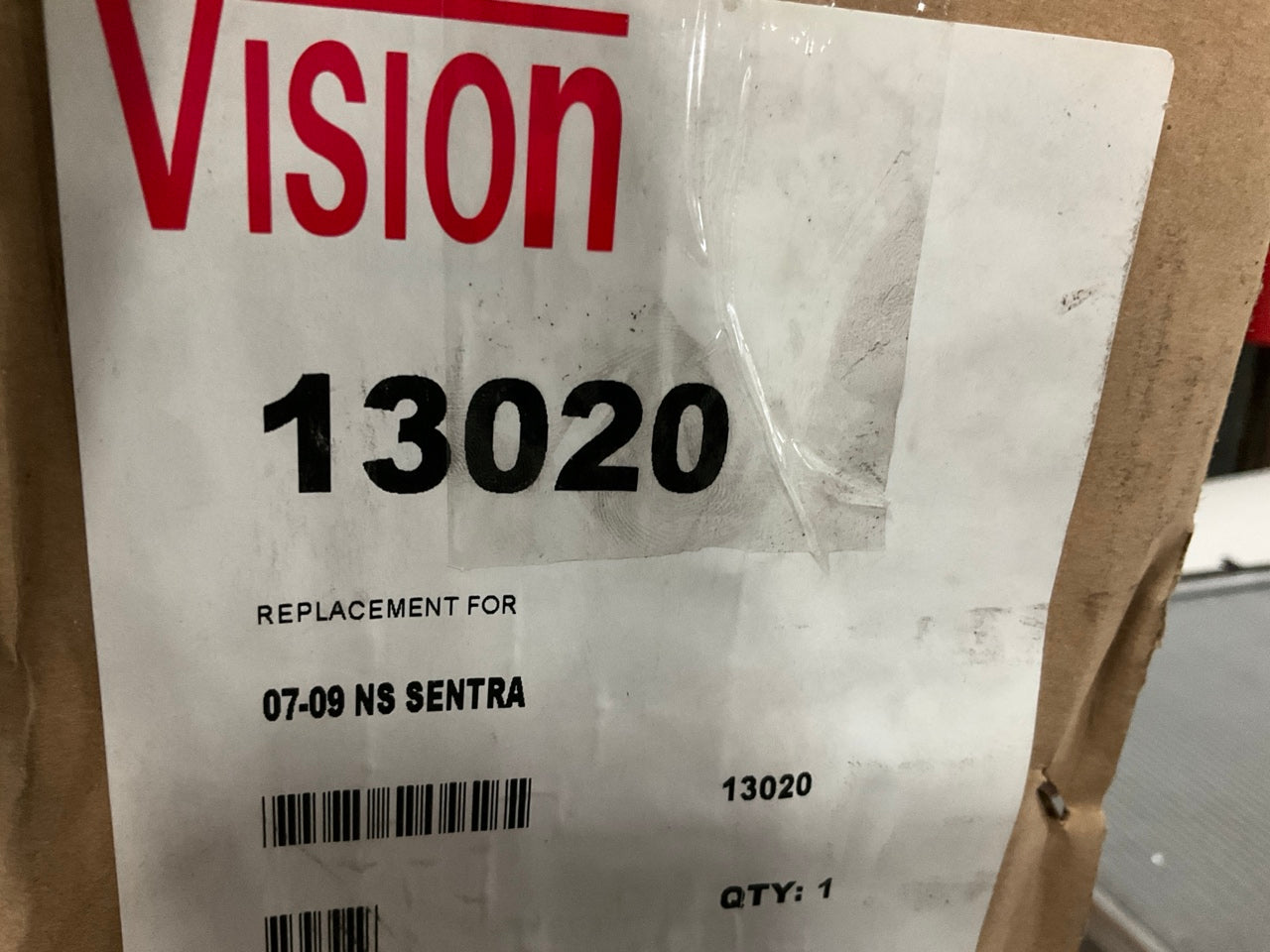 Vision 13020 Radiator For 2007-2012 Nissan Sentra 2.0L 2.5L I4