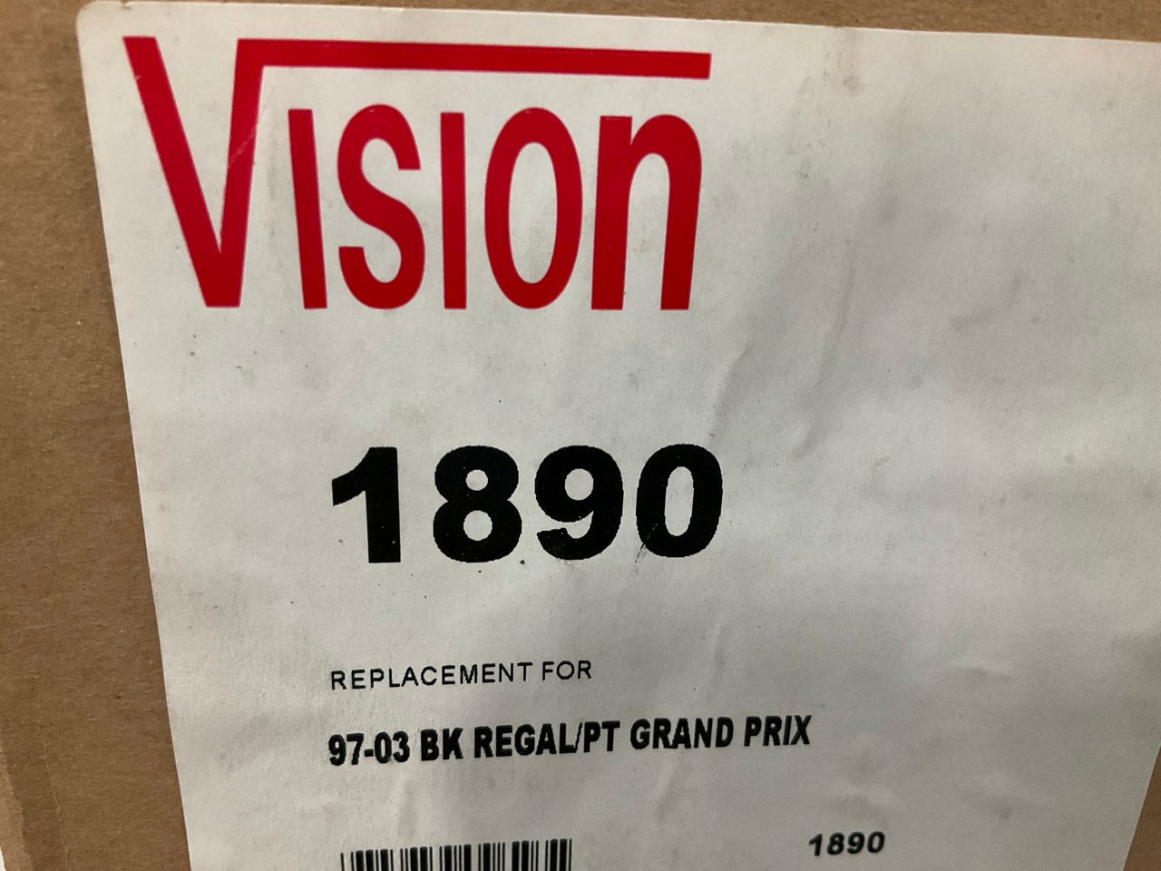 Vision 1890 Radiator - 1997-2003 Pontiac Grand Prix, 1997-99 Regal 3.8L 3800 S/C