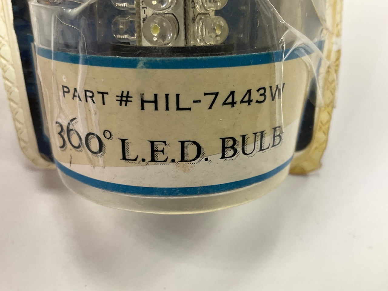 Vision X HIL-7443W 360 Degree White LED Turn Signal Lamp Light Bulb #7443W