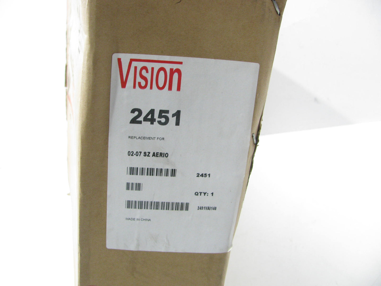 Vision 2451 Radiator For 2002-2007 Suzuki Aerio\
