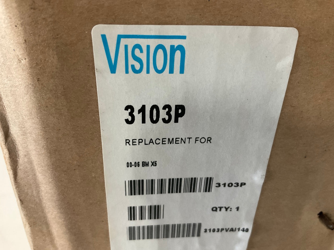 Vision 3103P A/C Condenser For 2000-2006 BMW X5