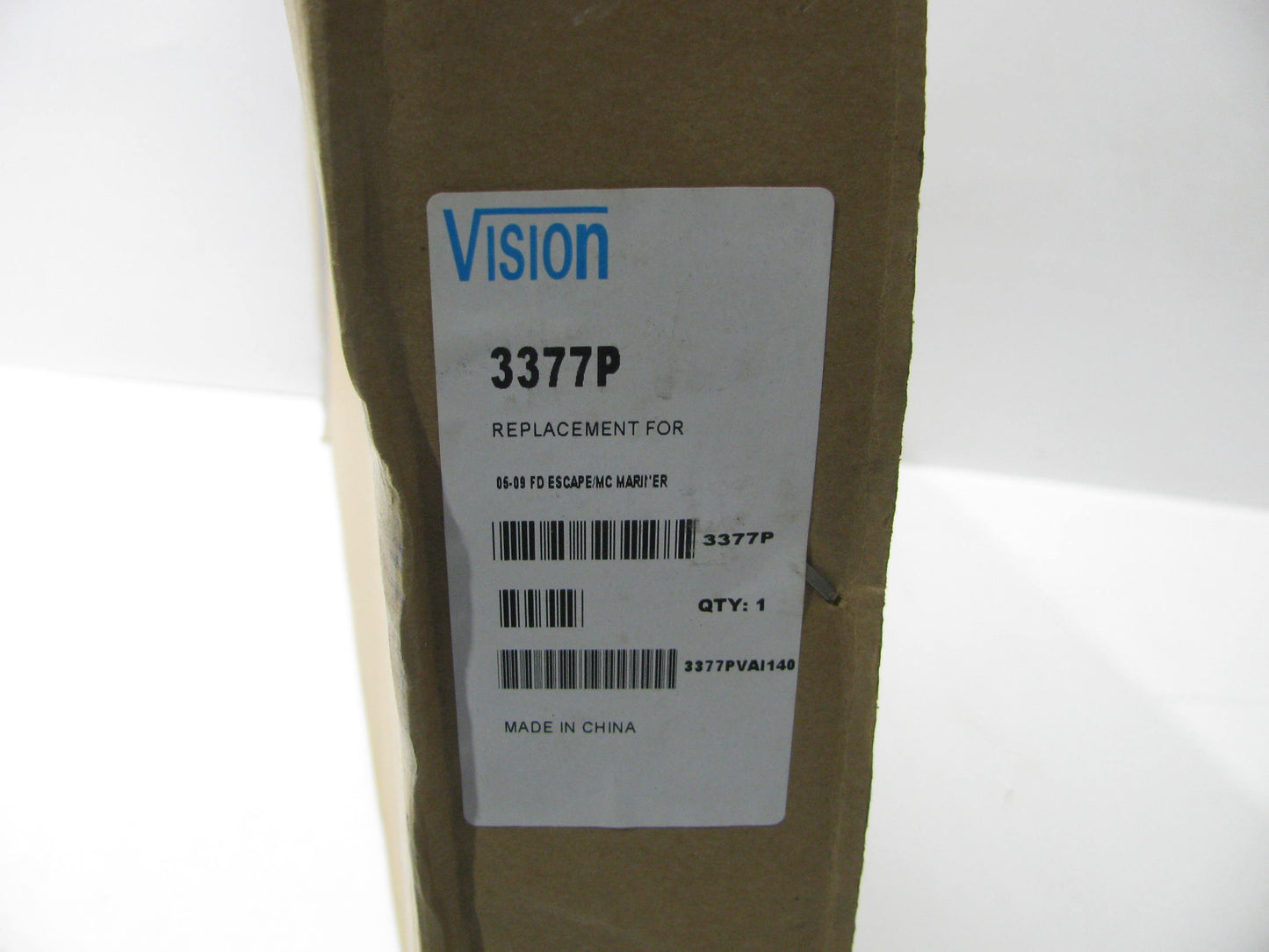 Vision 3377P A/C Condenser For 2005-2012 Escape, 2006-2011 Mariner HYBRID ONLY
