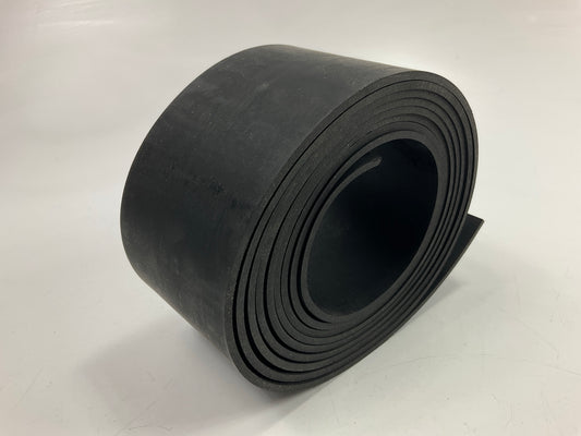 Viskon-Aire 072-002 Paint Booth Door Rubber Sweep Seal, 3'' Wide X 10' Long X 1/8