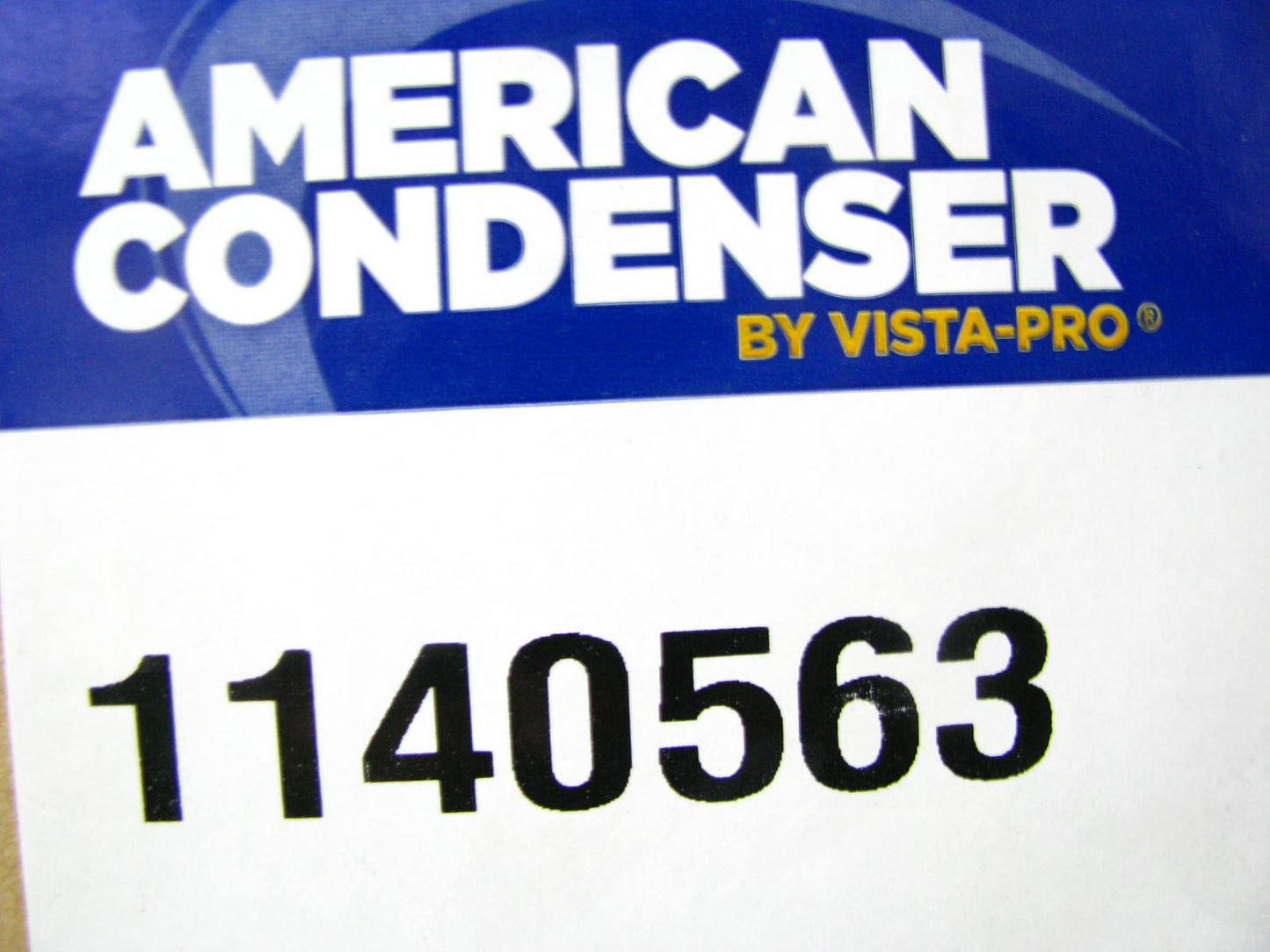 Vista Pro 1140563 A/C Condenser 1990-2013 International / Navistar Truck C40563