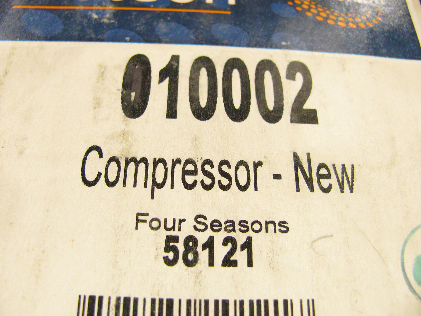 Visteon 010002 A/C Compressor W/ Clutch - 1990-95 Ford Thunderbird, 89-90 Cougar