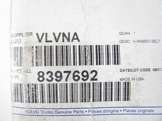 NEW - OEM Volvo 8397692 Serpentine Belt