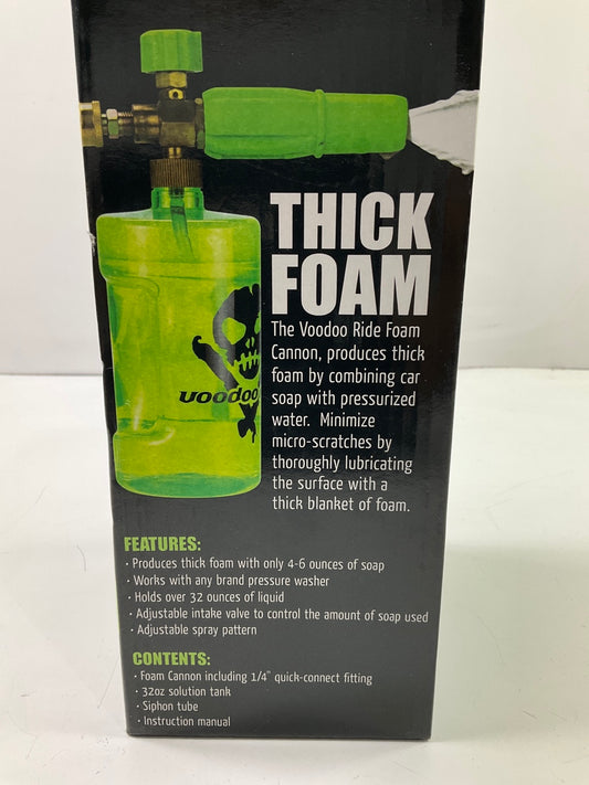 Voodoo Ride VR77FCMX Soap Foam Cannon, Pressure Washer Foam Gun For Car Washing