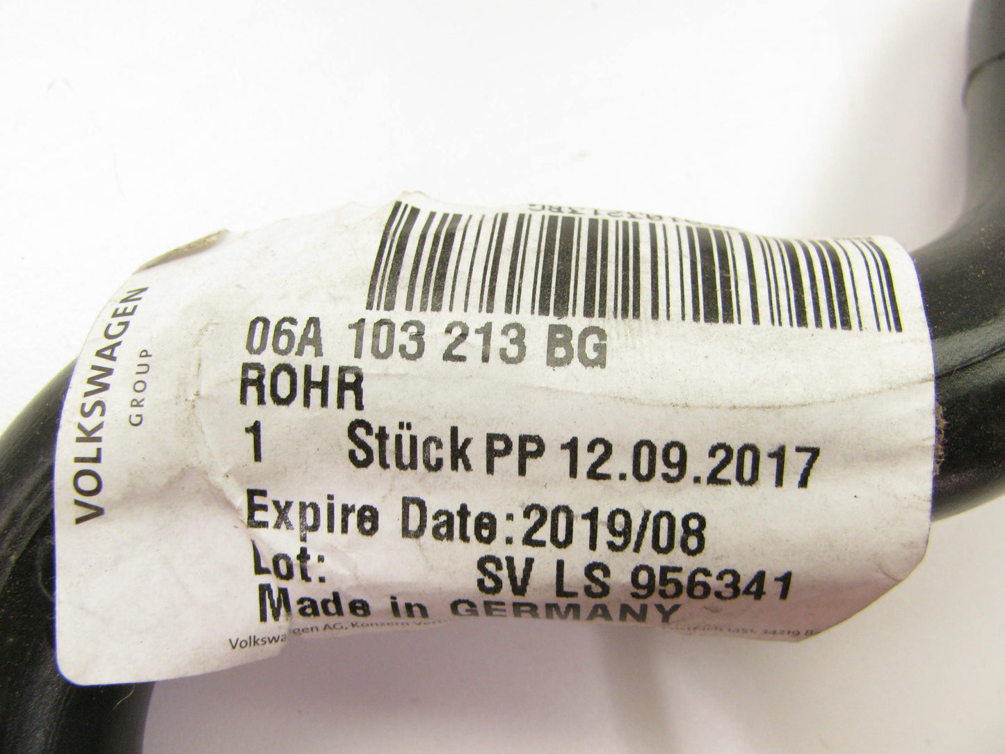 NEW Engine Crankcase Breather Hose OEM For 01-06 Vw Audi 1.8L I4 Turbocharged