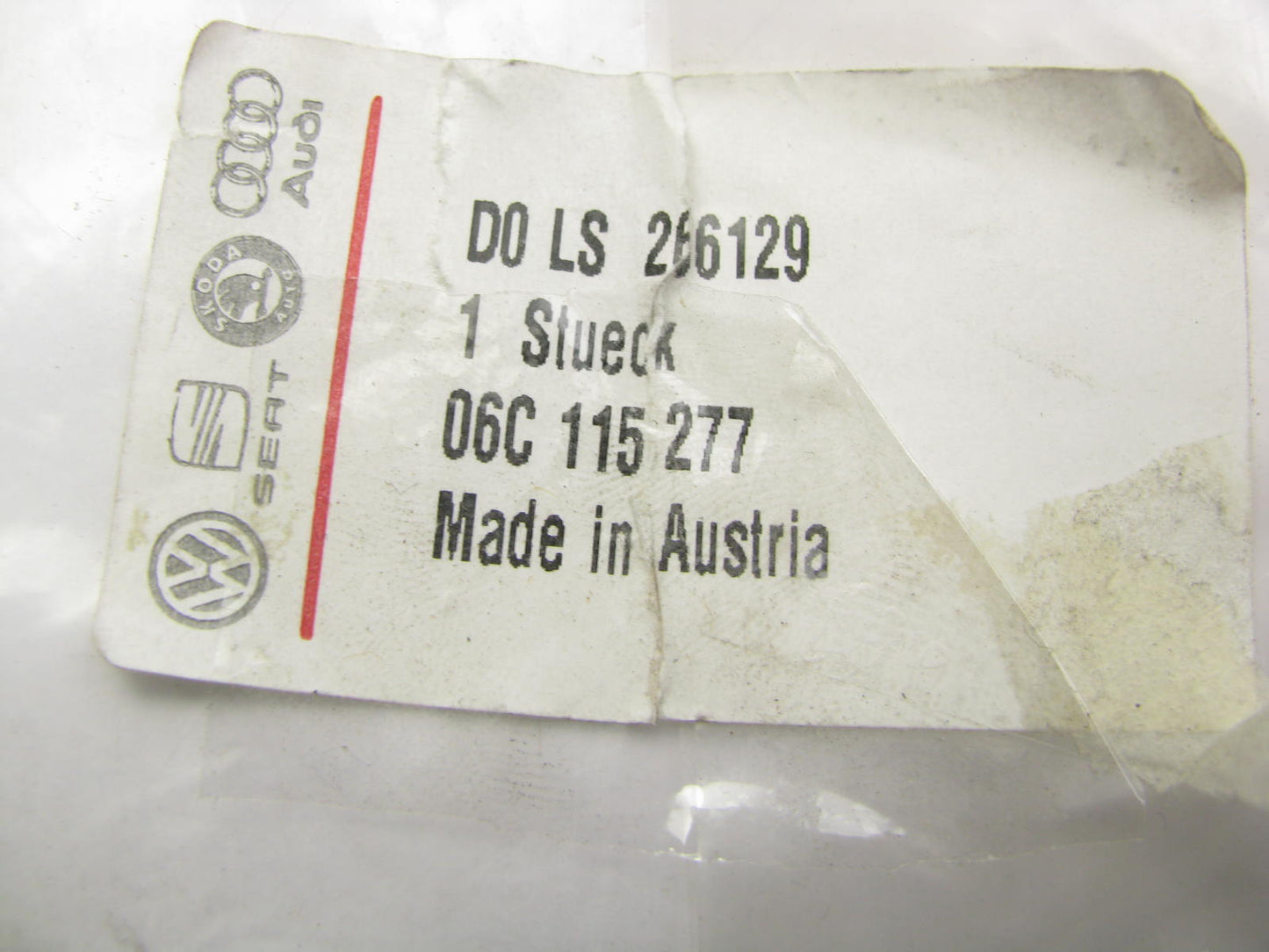 NEW - OEM VW Audi 06C115277 Oil Pump Pickup Tube 2002-2006 Audi AVK 3.0L DOHC V6