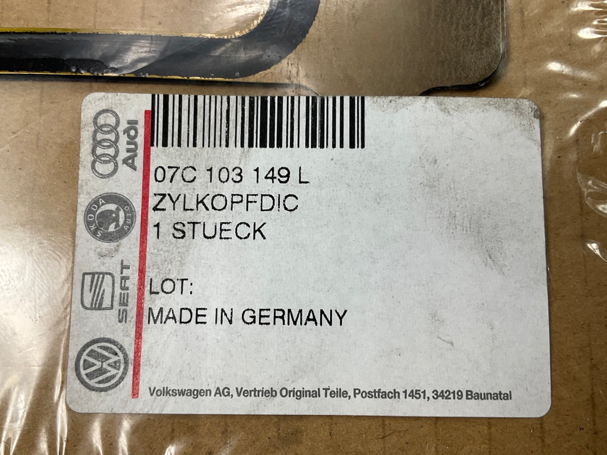 NEW OEM VW Phaeton W12 6.0L Left Head Gasket # 07C103149L