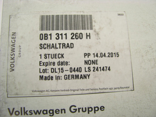 NEW GENUINE OEM Audi 6-speed Manual Gearbox Transmission 2nd Gear 0B1311260H