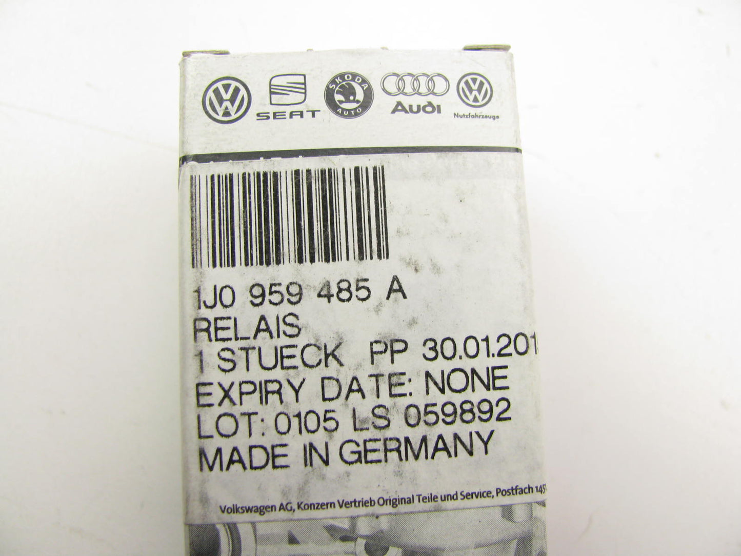 New Genuine OEM Water Pump Relay For Volkswagen Beetle 2003-05 1J0959485A