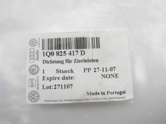 New Genuine Trunk Weatherstrip Seal Moulding OEM For 08-14 VW Eos 1Q0825417D