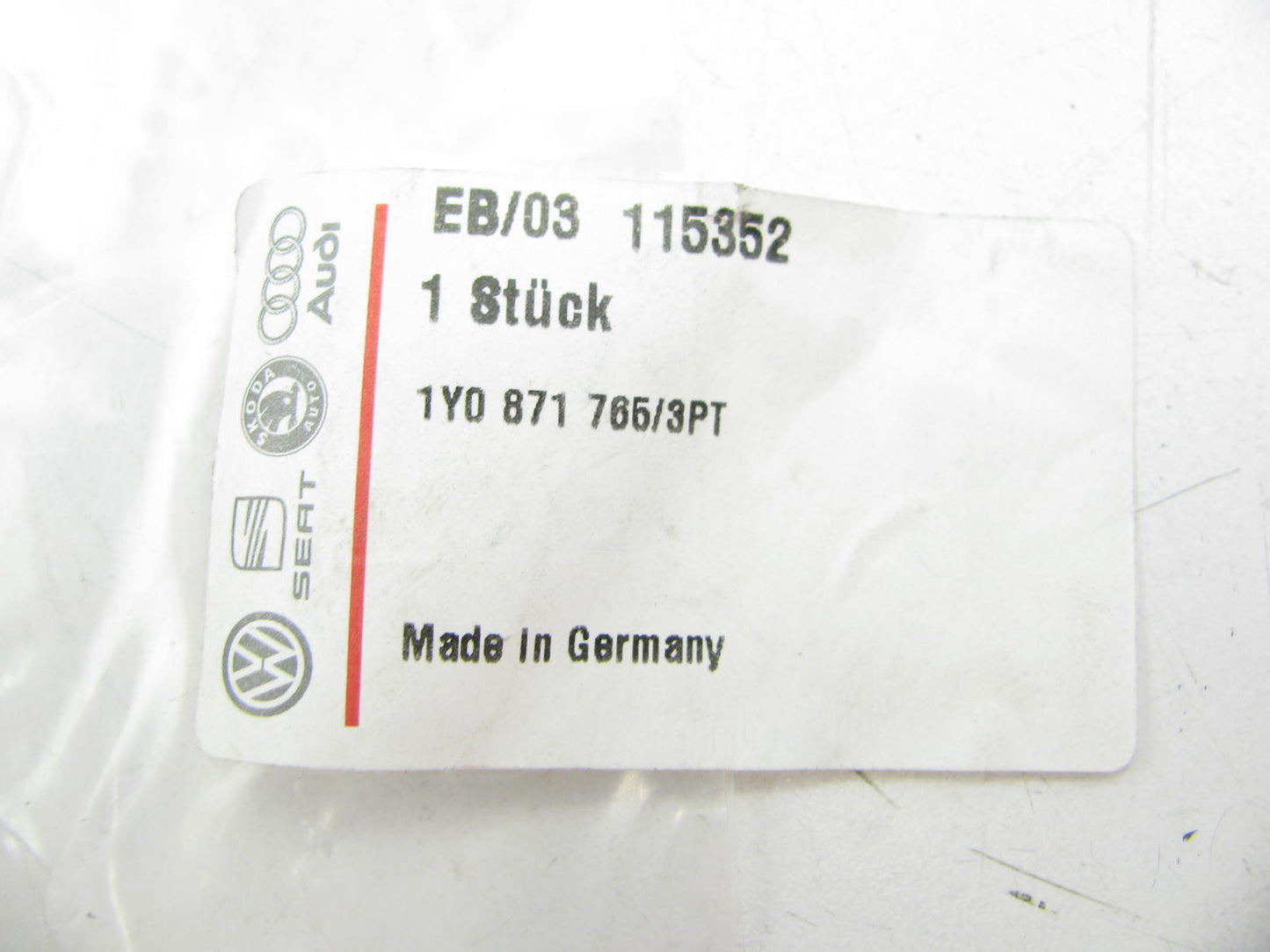 NEW - OEM VW 1Y08717653PT Convertible Top Grip Grab Handle TAN 2003-2010 Beetle