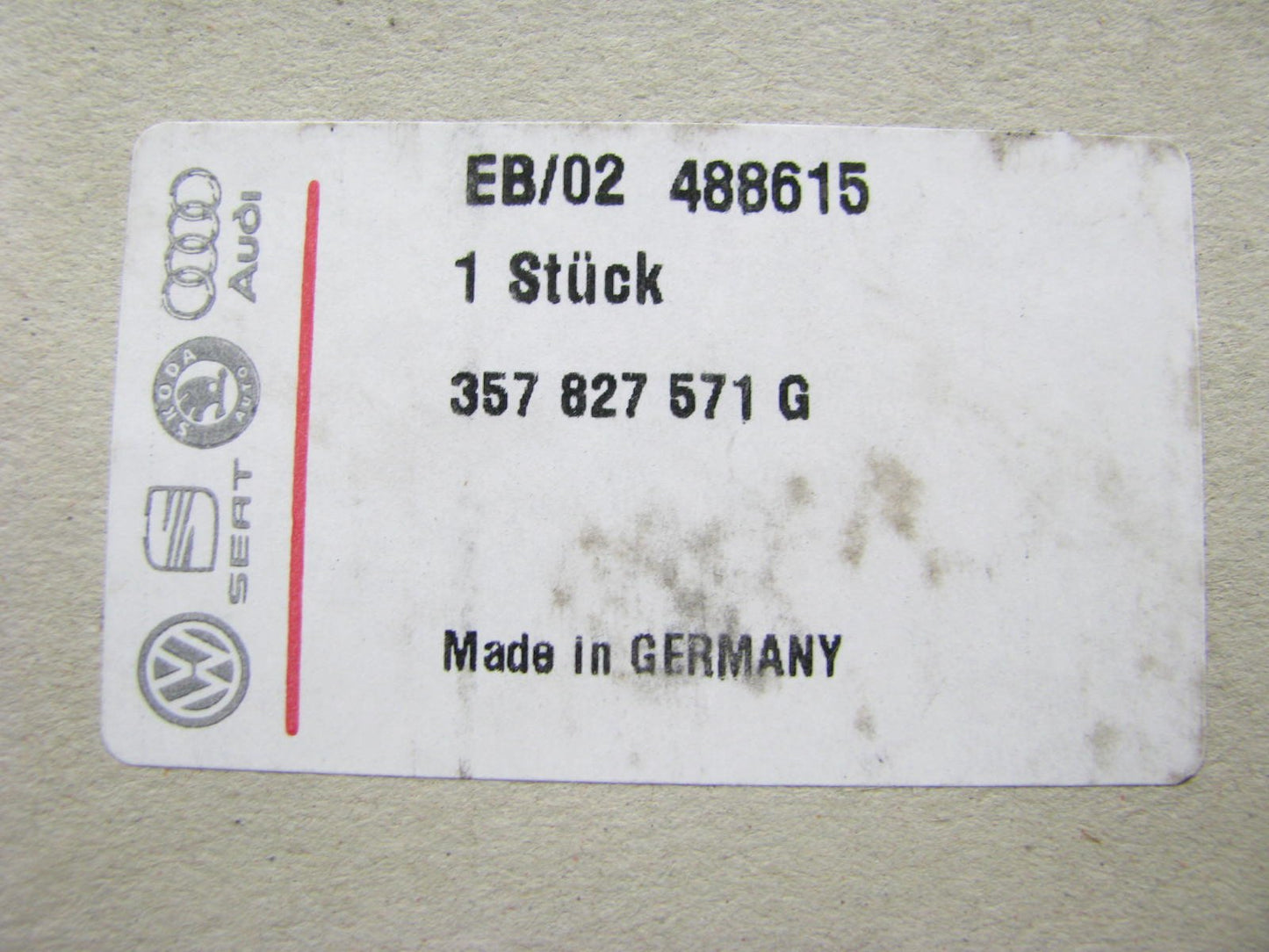New Genuine Trunk Lid Lock Cylinder W/ 2 Keys OEM For 91-94 Passat 357827571G