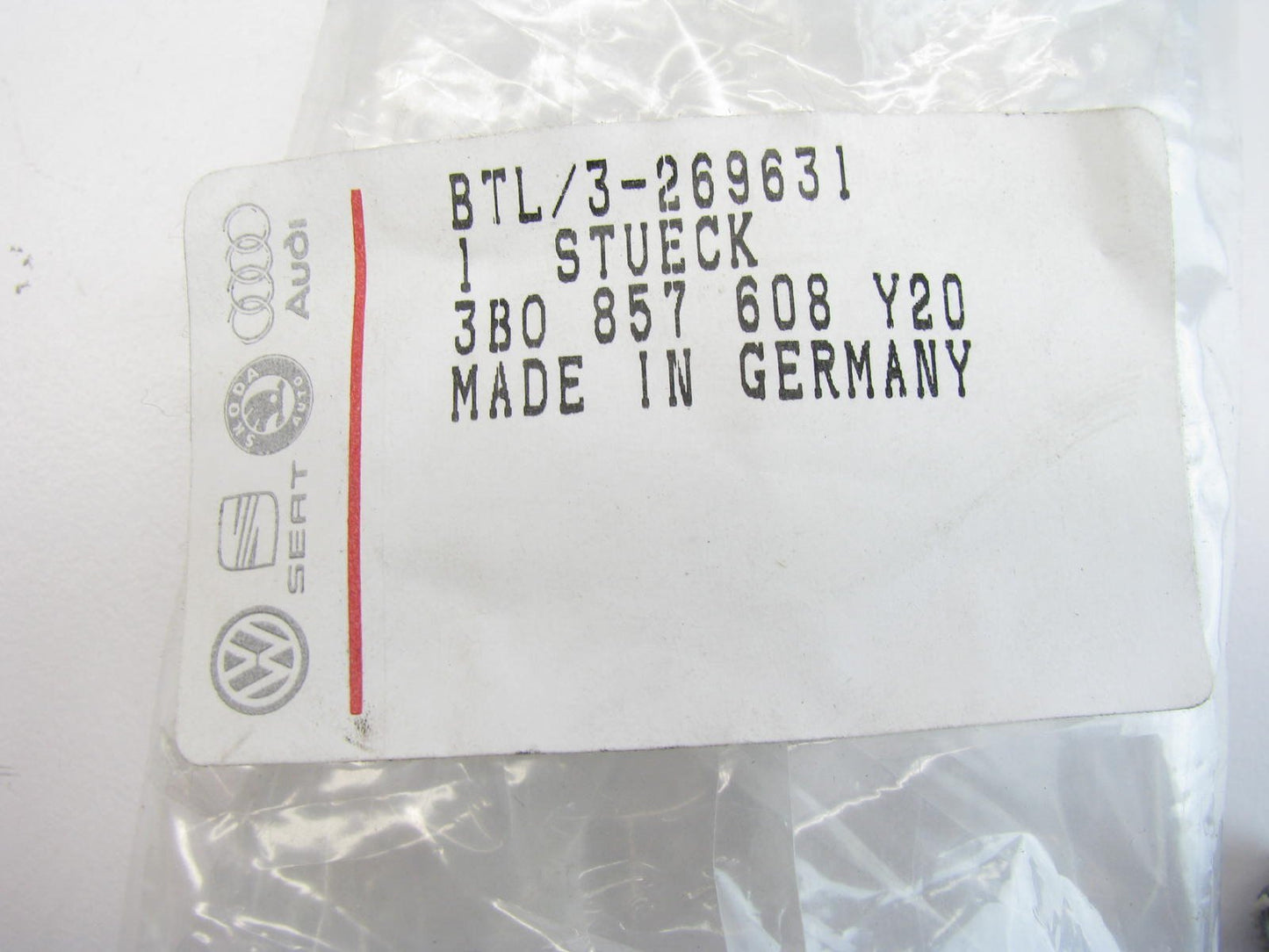 New Rear Right Side Assist Strap Grab Handle Bar Gray OEM For 99-05 VW Passat