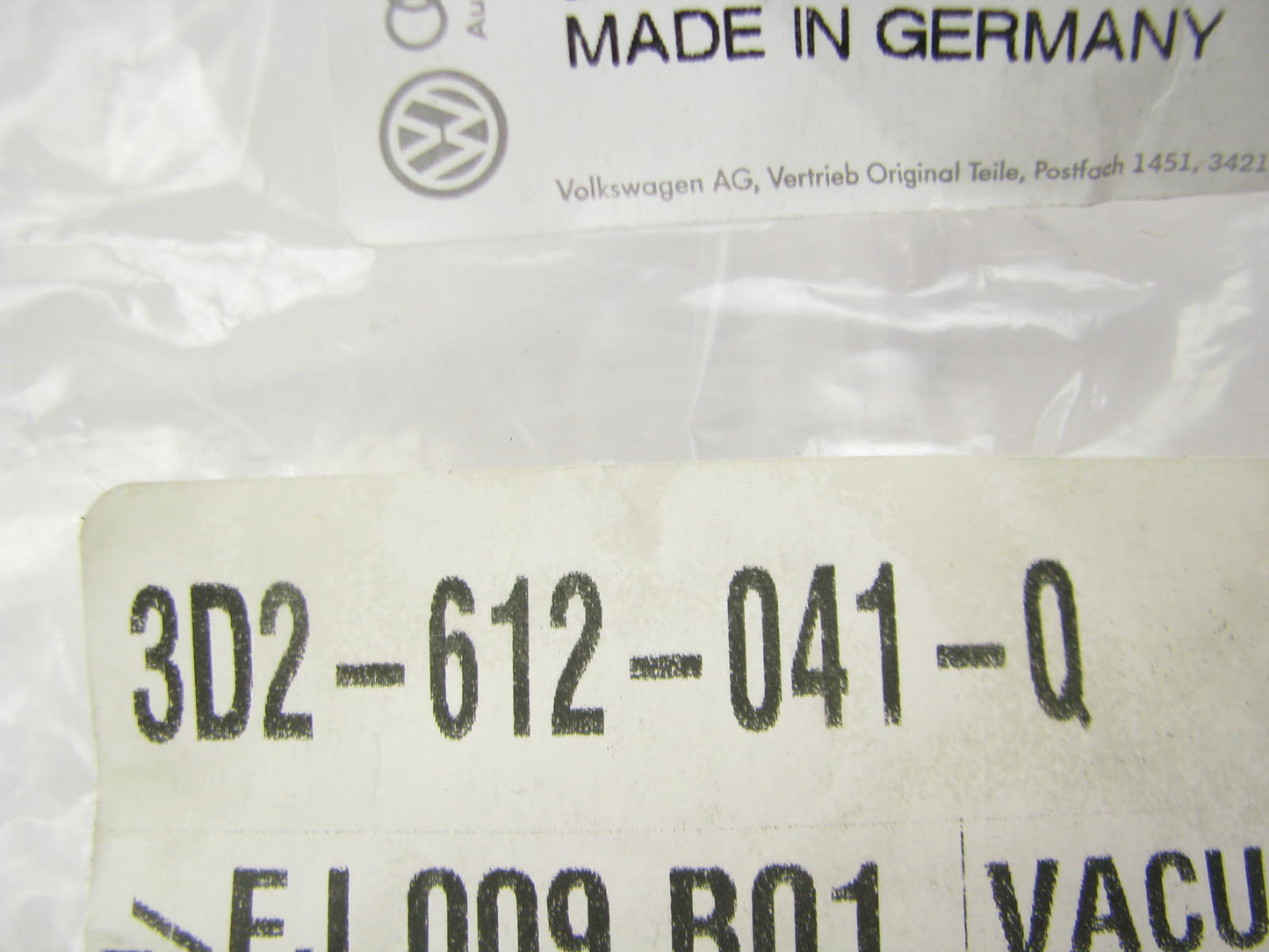 NEW GENUINE Vacuum Hose Tube For Brake Servo OEM For 2004-2006 VW Phaeton 4.2L