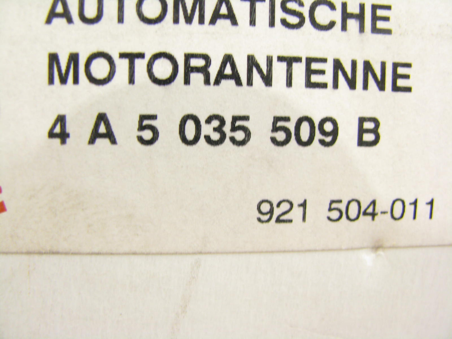 Geniune OEM For Audi Power Antenna Assembly 4A5035509B