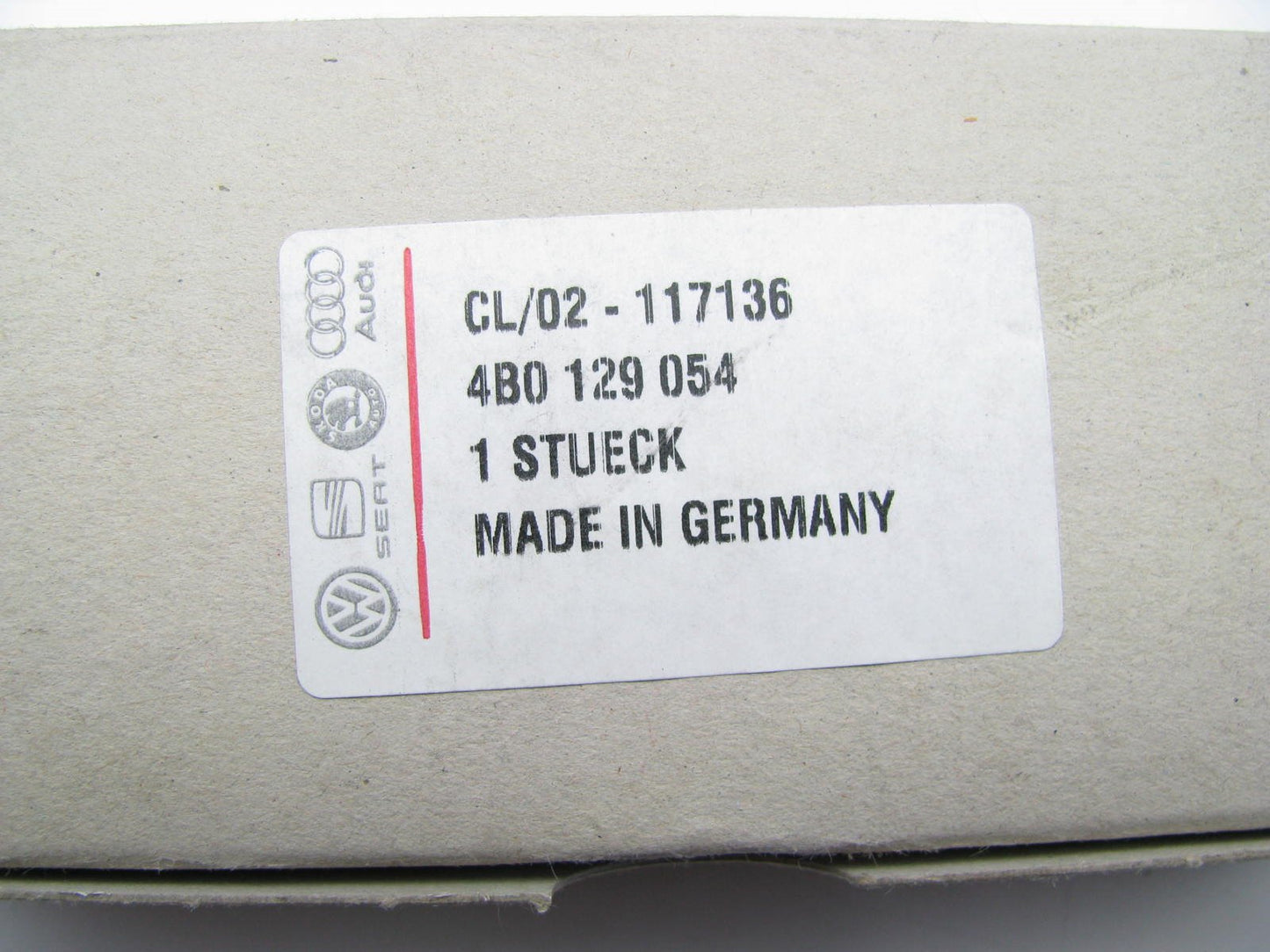 New OEM Air Cleaner Strainer For 2002-2004 Audi A6, S6 4B0129054