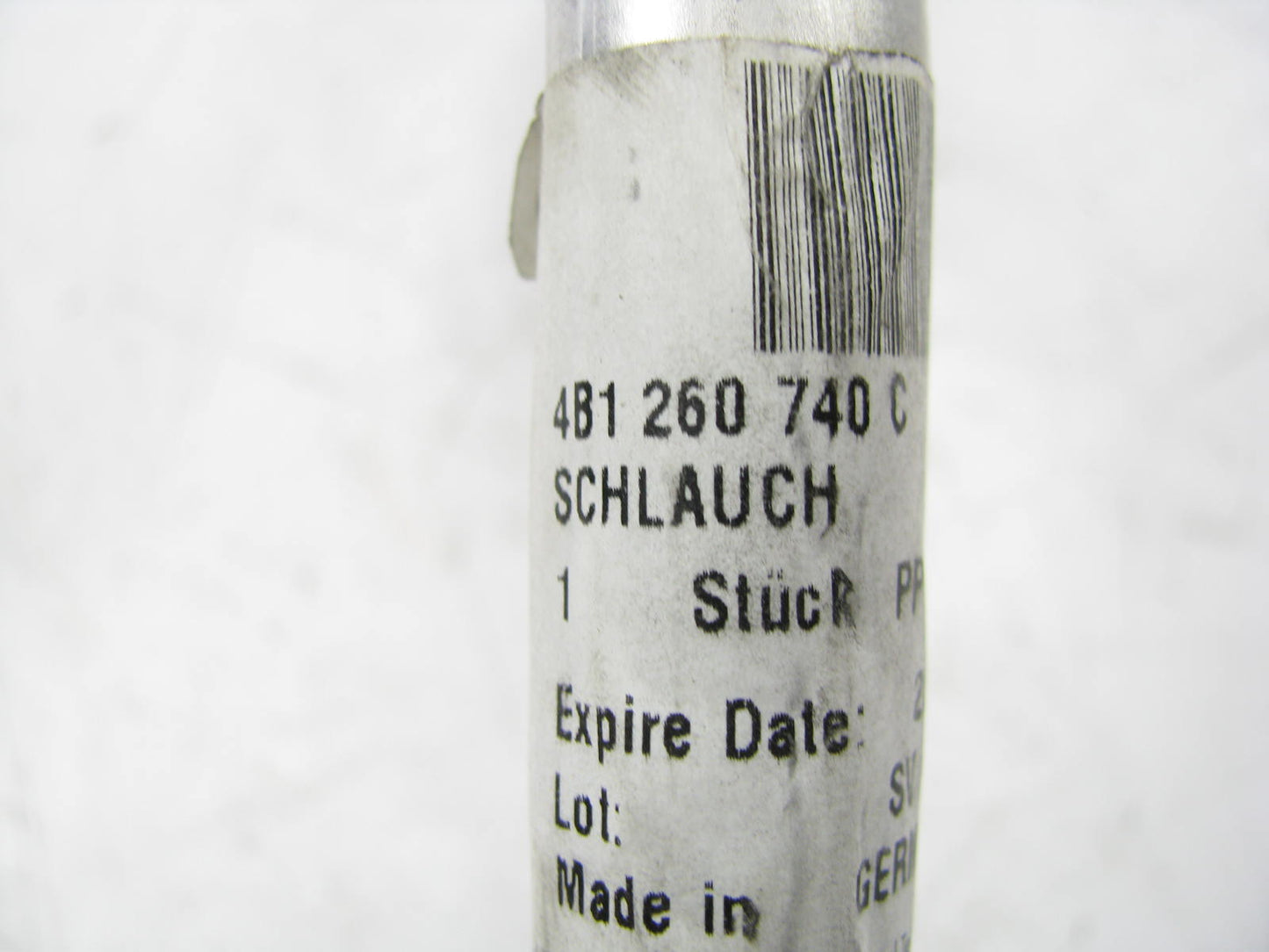 NEW - OEM 4B1260740C Upper Low Pressure A/C Hose For 2000-2004 A6 Quattro
