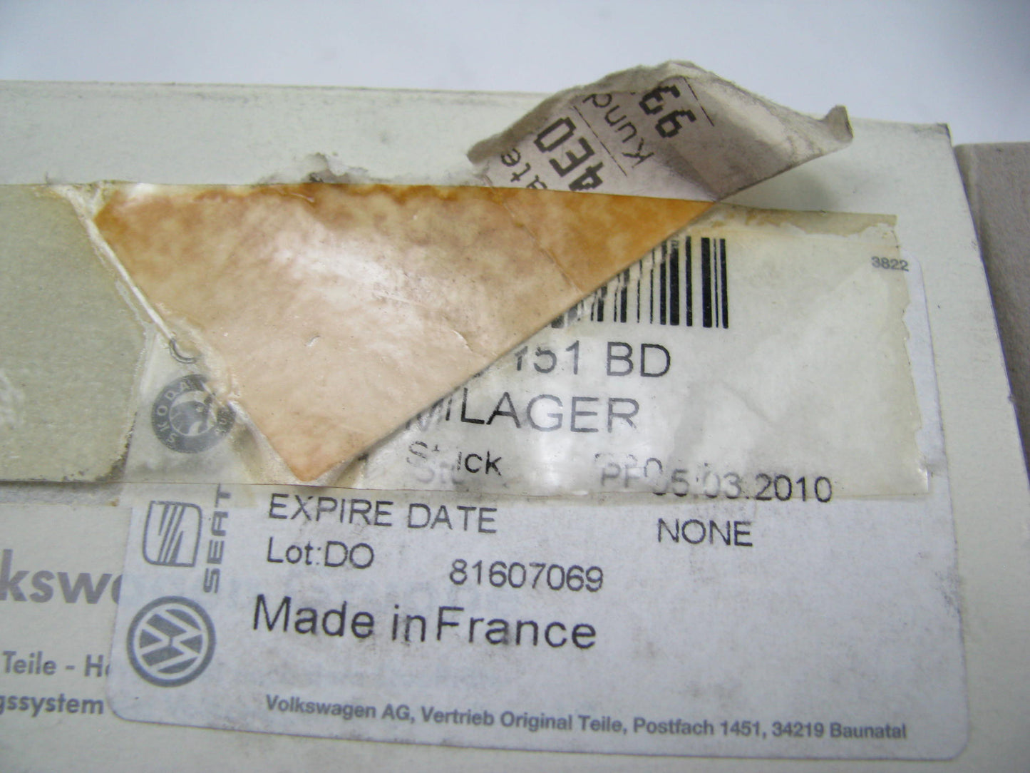 NEW GENUINE OEM Rear Automatic Transmission Mount 4E0399151BD