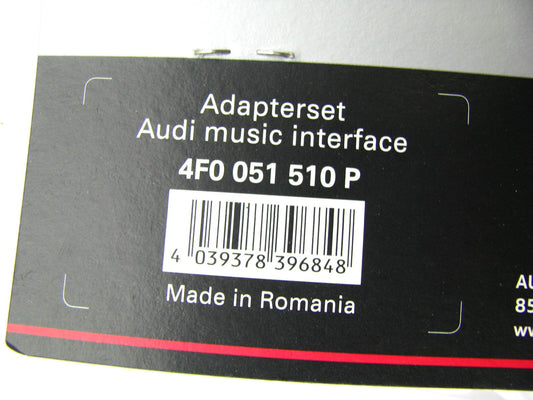 GENUINE OEM For VW MDI Music Interface Adapter Cable USB AUX Cord 4F0051510P