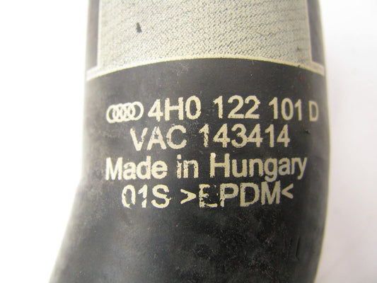 NEW OEM Vw Audi 4H0122101D Upper Radiator Coolant Hose 15-16 A8 Quattro 3.0L