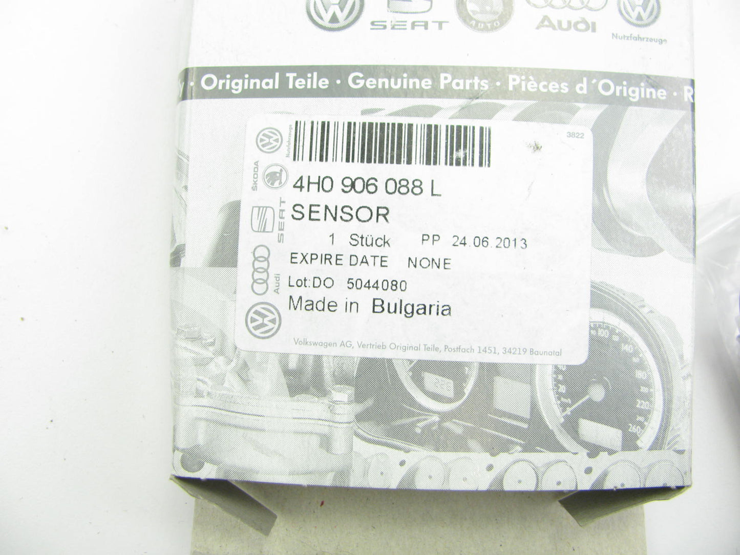 NEW - OEM VW Audi 4H0906088L Exhaust Gas Temperature EGT Sensor 2014-16 3.0L TDI