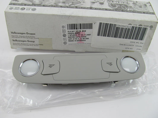 NEW GENUINE Silver Dome Lamp Map Reading Light OEM VW 4L0947111B 9NQ