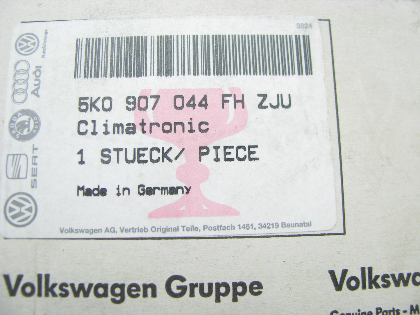 New Genuine OEM A/C Heater Control Switch - 2009-2014 VW Jetta 5K0907044FHZJU