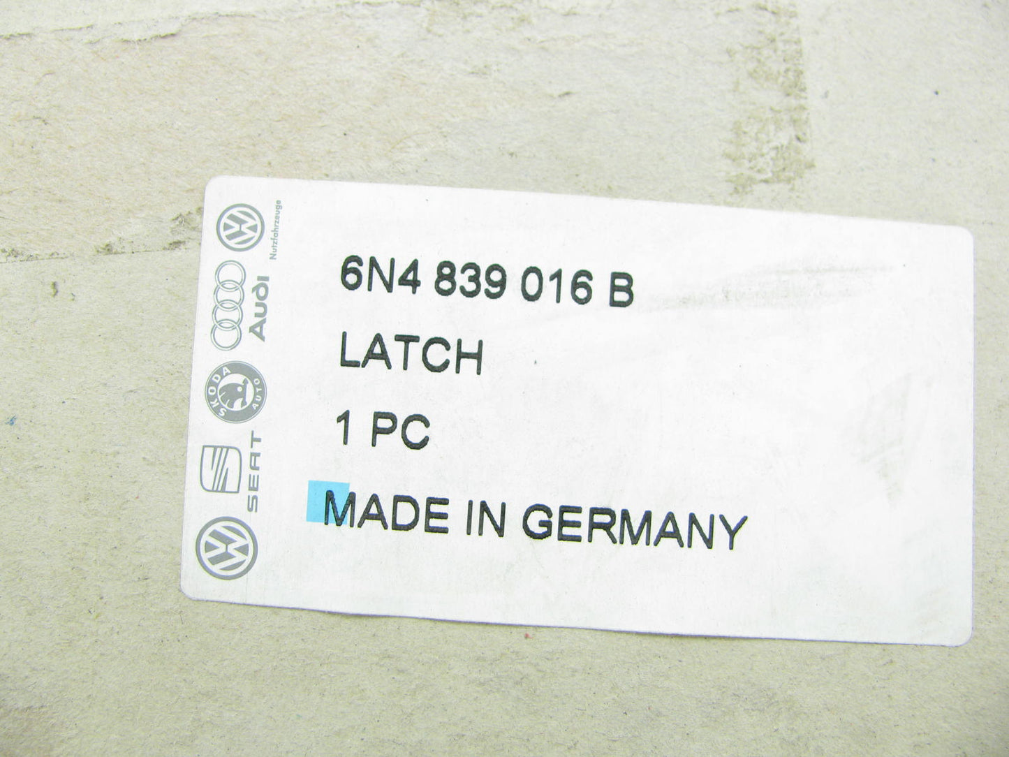 New Genuione OEM Rear Right Door Lock Latch Actuator For Volkswagen Golf 93-98