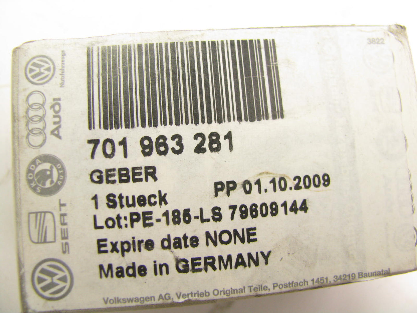 New Genuine OEM Heater Sender Control Relay For 1992-96 Volkswagen EuroVan No152