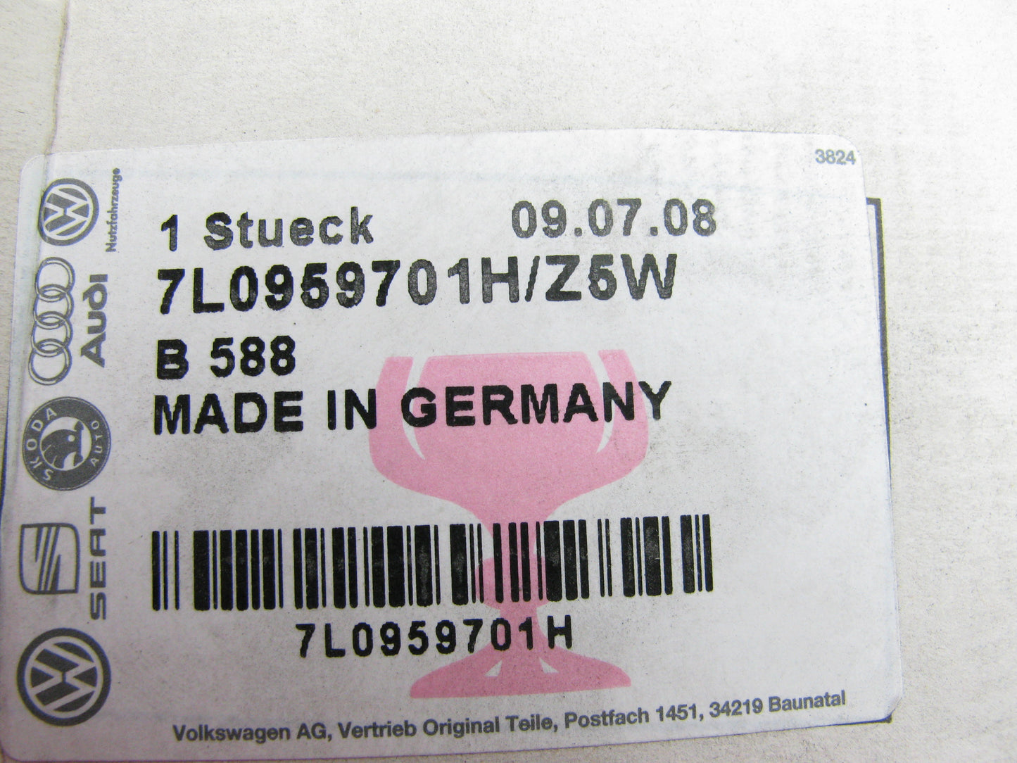 OEM Front Left Drivers Side Power Window Motor 7L0959701HZ5W For 2006 VW Touareg