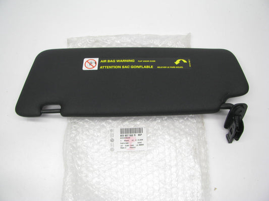 NEW OEM Right Sun Visor Black Sunvisor 05-08 Audi A4 / S4 / RS4 8E0857552R-85P
