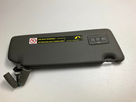 NEW - OEM Audi 8H0857551K33F Left Sun Visor, With Garage Door Opener, Gray Color