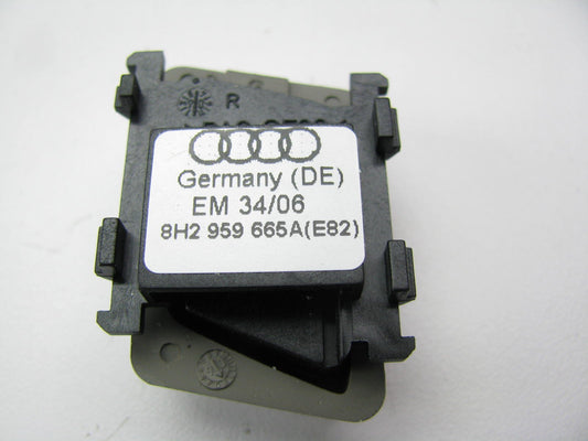 NEW - OEM Front Right Power Seat Adjust Button Switch Gray Audi 8H2959665AE82