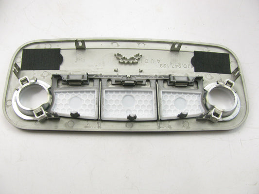 Genuine OEM Audi Dome Lamp Bezel Trim Gray - 8J0-947-133-F-1DH