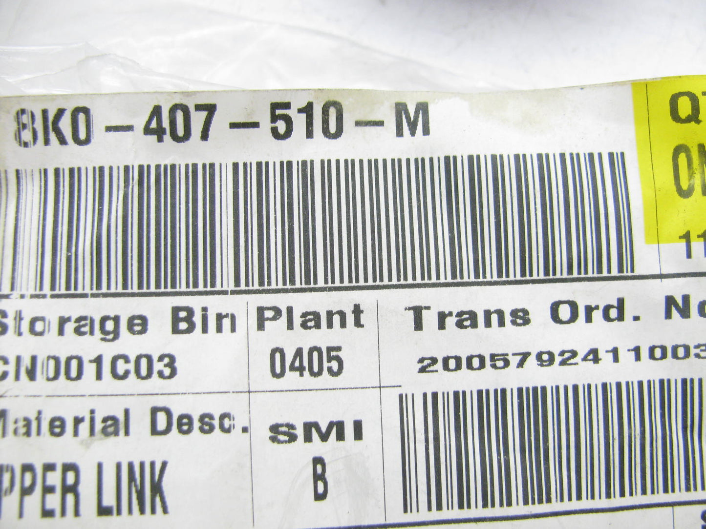 NEW - OEM VW Audi 8K0-407-510-M Control Arm & Ball Joint - Rear Right Upper