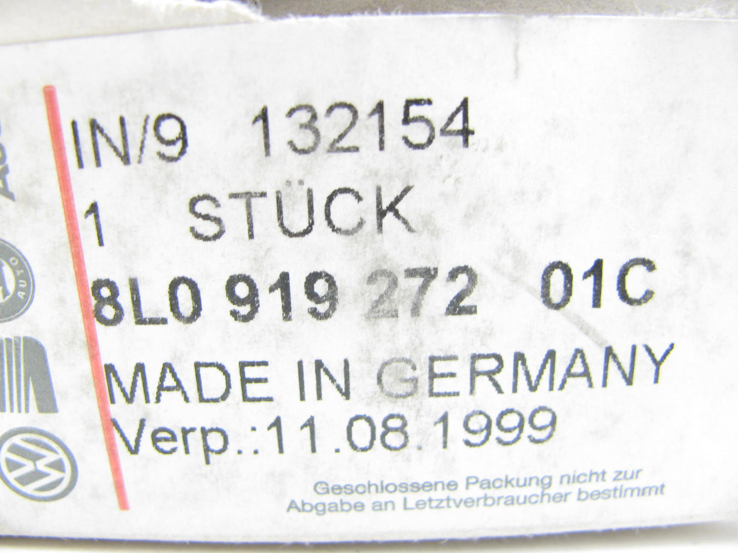NEW GENUINE OEM Audi 8L091927201C Ambient Temperature And Gear Indicator Display