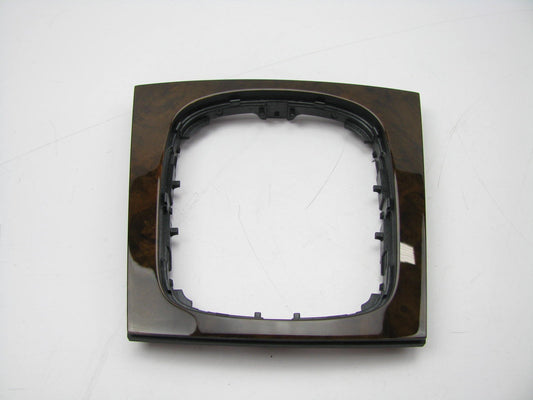 NEW - OEM Walnut Brown Automatic Transmission Shift Cover Plate 2011-13 Audi A3