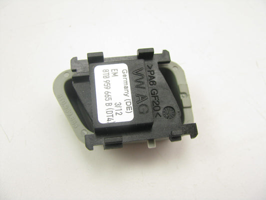 NEW GENUINE OEM Vw Audi 8T0959665BDT4 LEFT Seat Track Memory Switch Gray