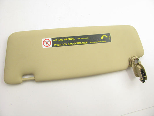 NEW GENUINE OEM Vw Audi 8U0857552DQM6 RIGHT Side Sun Visor Beige
