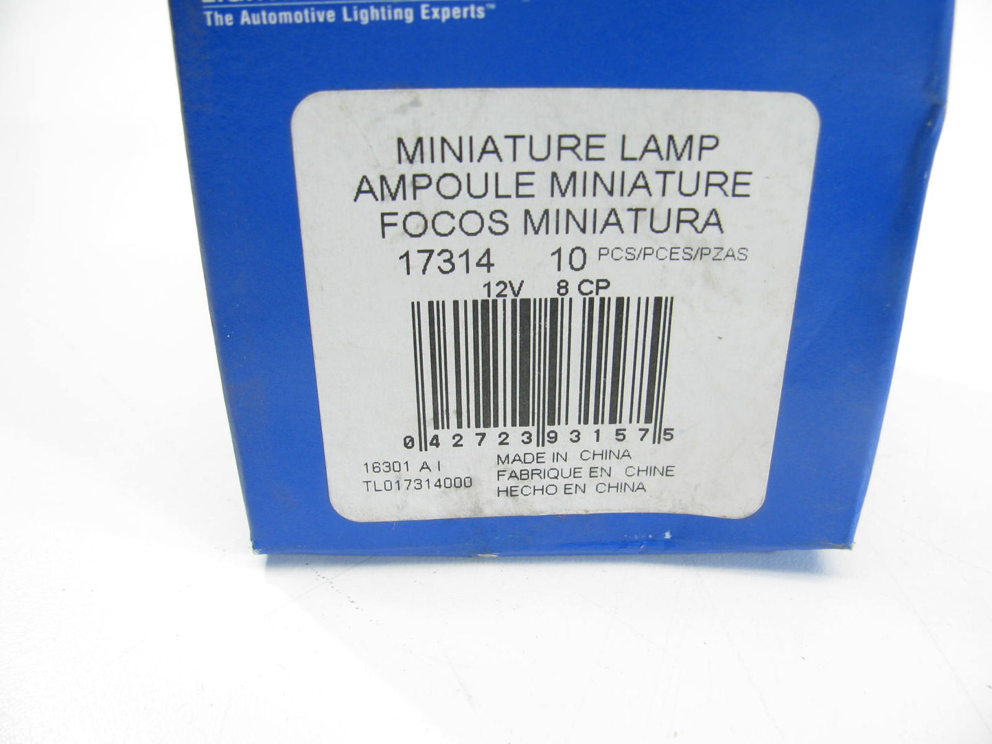 (10) Wagner 17314 Dome Light Bulb - 12V 10 Watt