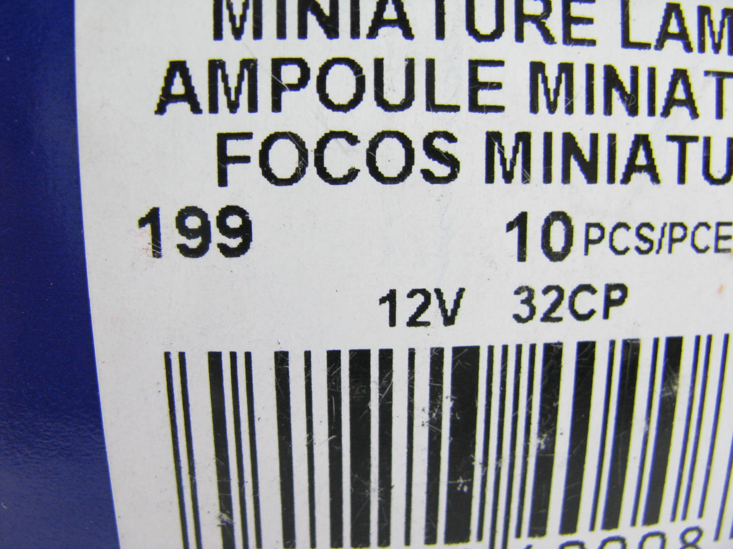 (10) Wagner 199 Turn Signal Light Bulb - Single Contact Bayonet S8 12V 28.8 Watt