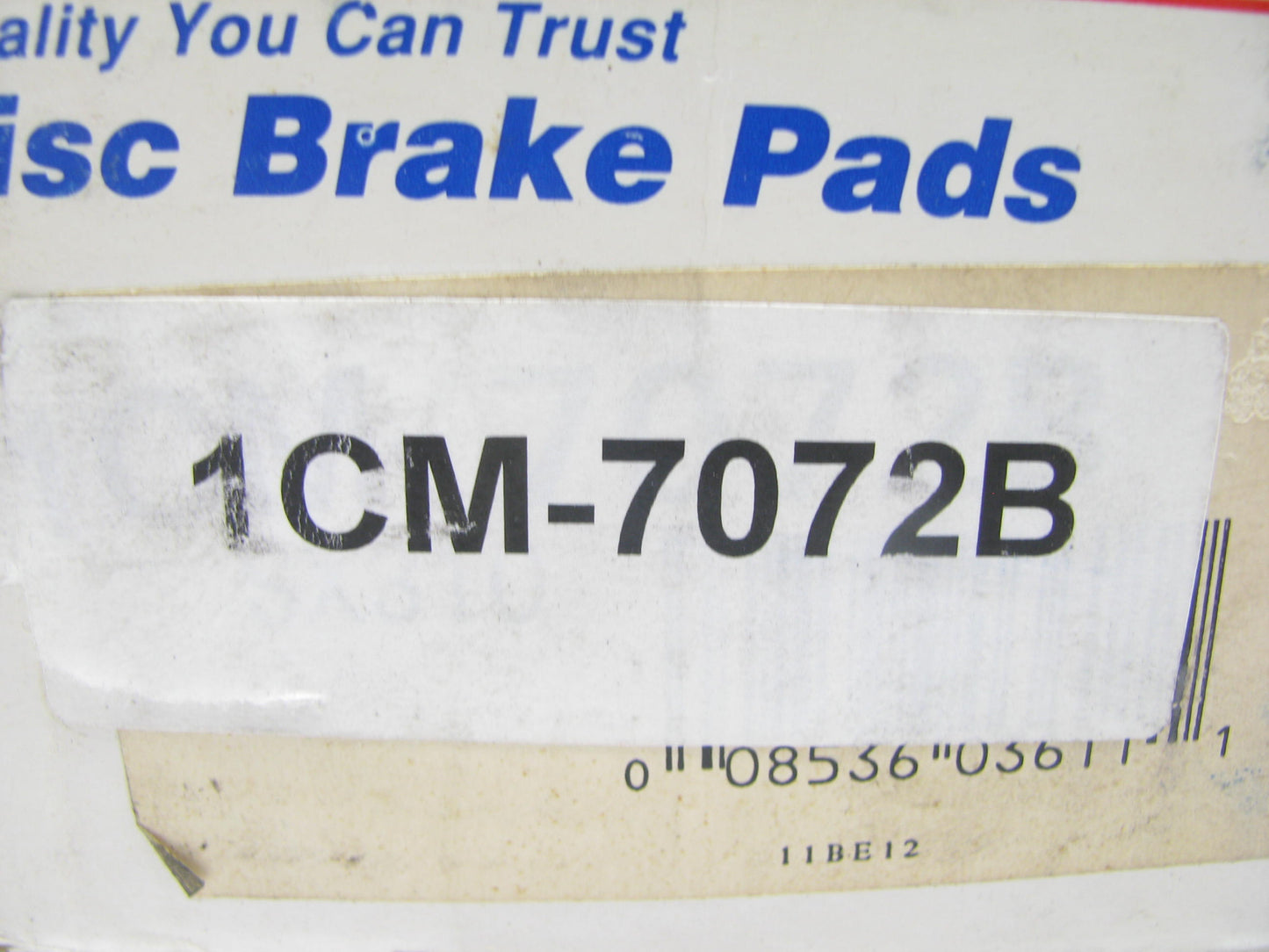 Wagner 1CM-7072B Semi-Metallic Severe Duty Front Brake Pads