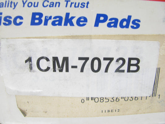 Wagner 1CM-7072B Semi-Metallic Severe Duty Front Brake Pads